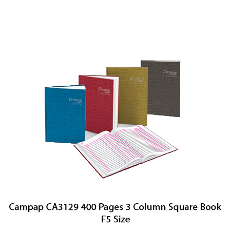 CAMPAP CA3129 400PGS 3/C SQ BOOK #