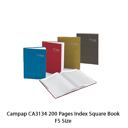 CAMPAP CA3134 200PGS INDEX SQ BOOK #