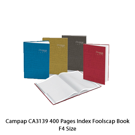 CAMPAP CA3139 400PGS INDEX F/S BOOK #
