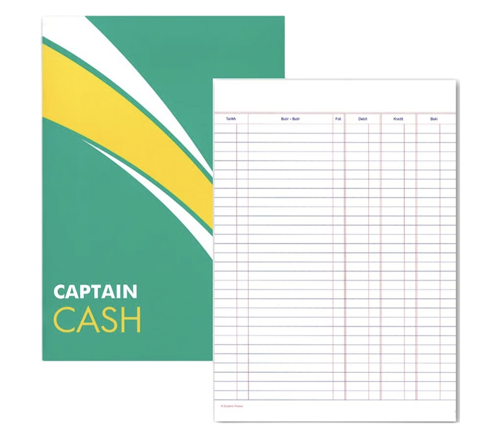 CAPTAIN A4 CASH BOOK-KEEPING #