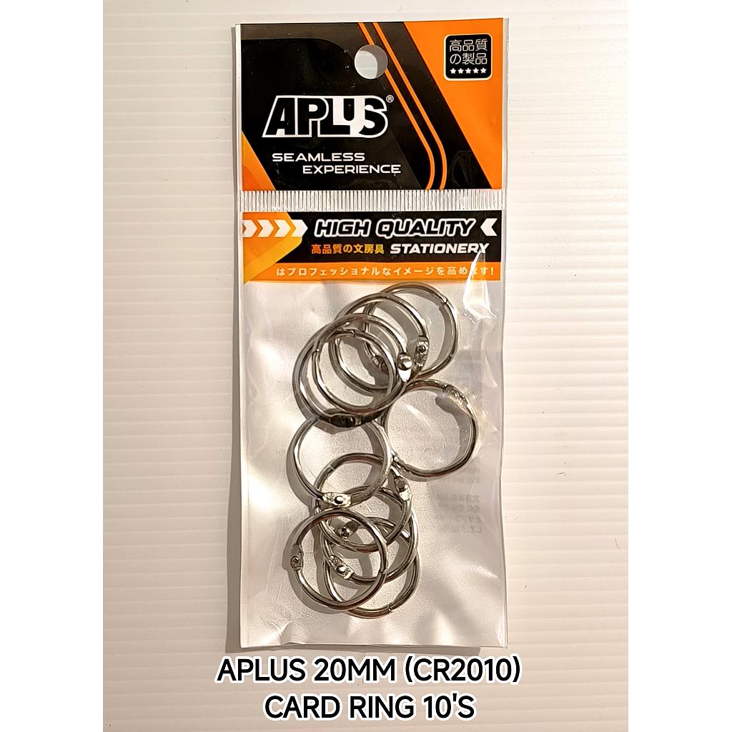 APLUS 20MM CARD RING 10'S (CR2010)