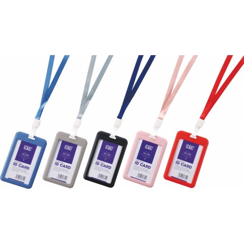 CBE 3314 FLIP ID CARD HOLDER + 132975 LANYARD