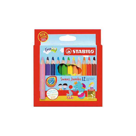 STABILO 1873J 12C JUMBO COLOUR PENCIL (S) !!