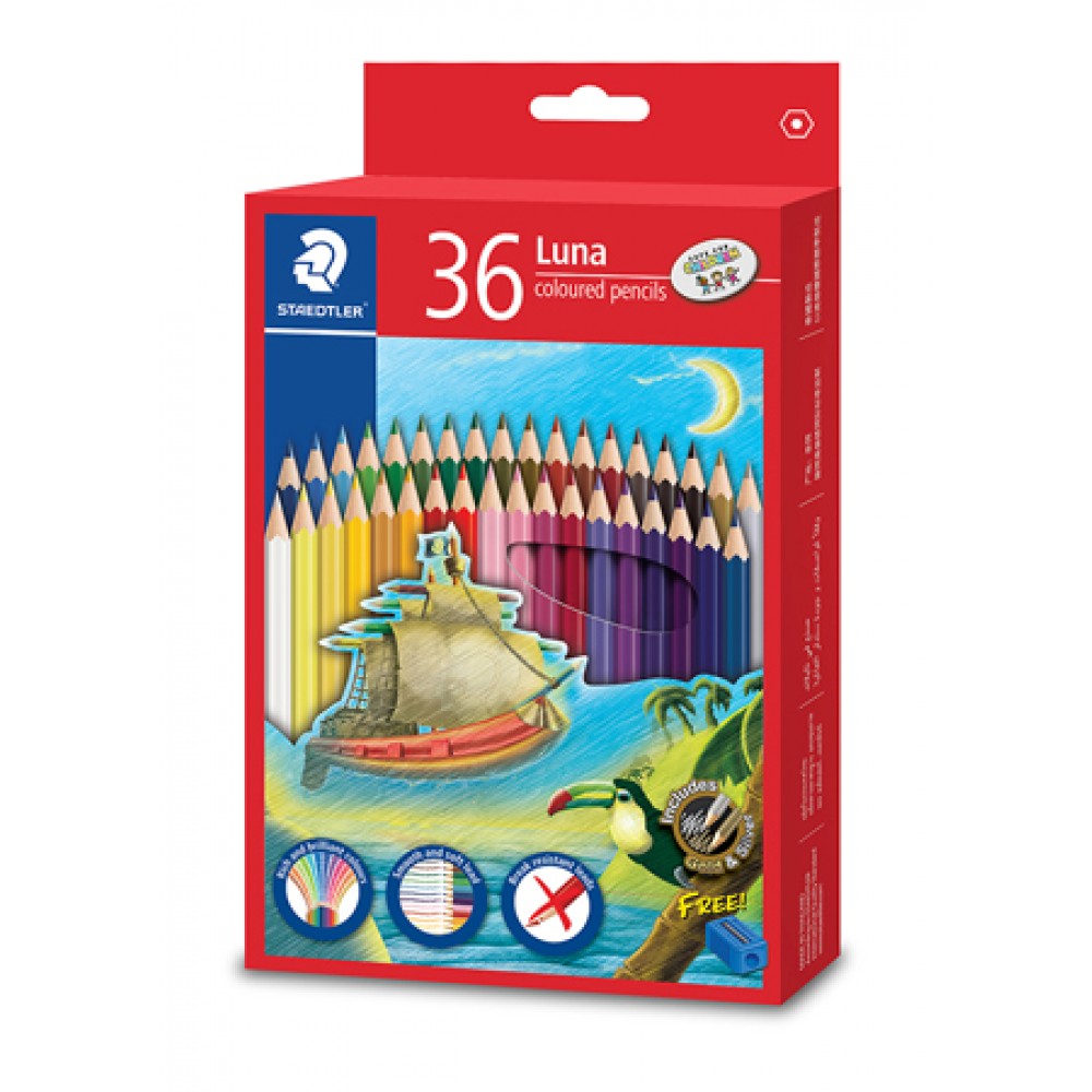 STAEDTLER 136 36C COLOUR PENCIL (L) 