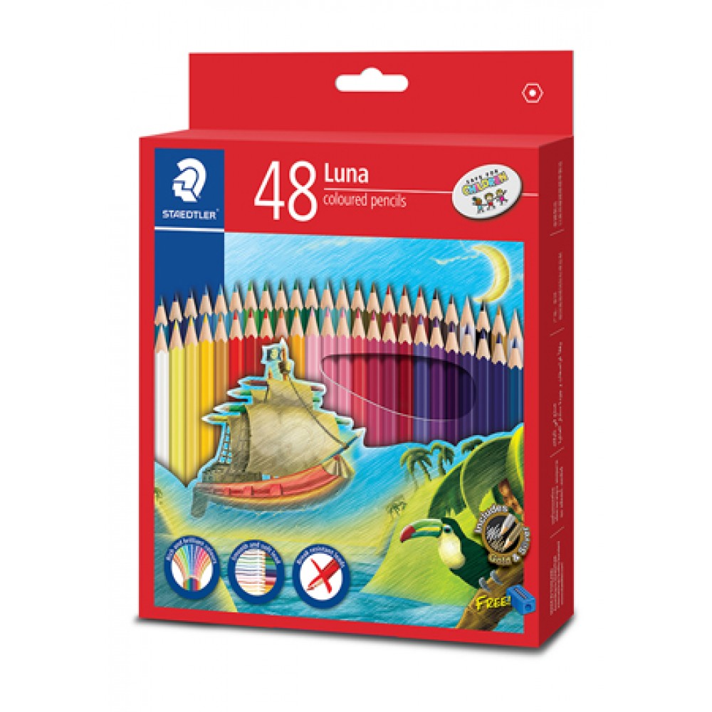 STAEDTLER 136 48C COLOUR PENCIL (L) 