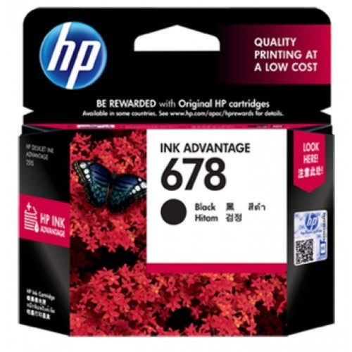 HP CZ107AA BLACK CARTRIDGE (678) 