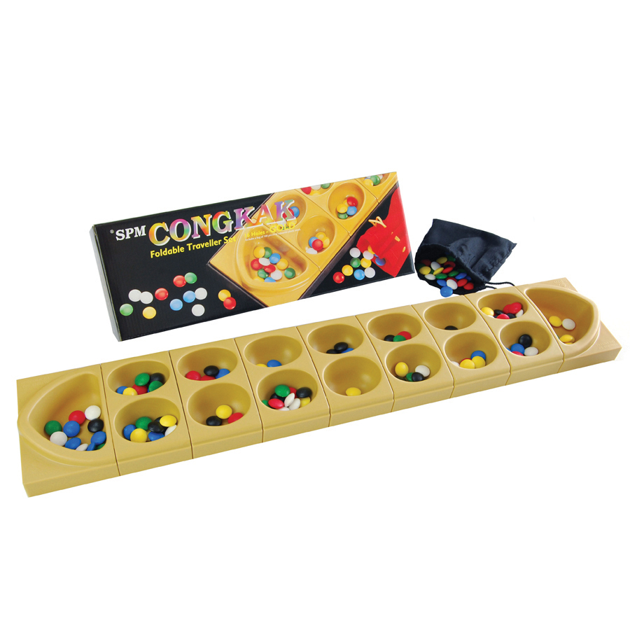 CONGKAK FOLDABLE GOLD (SPM112) !!