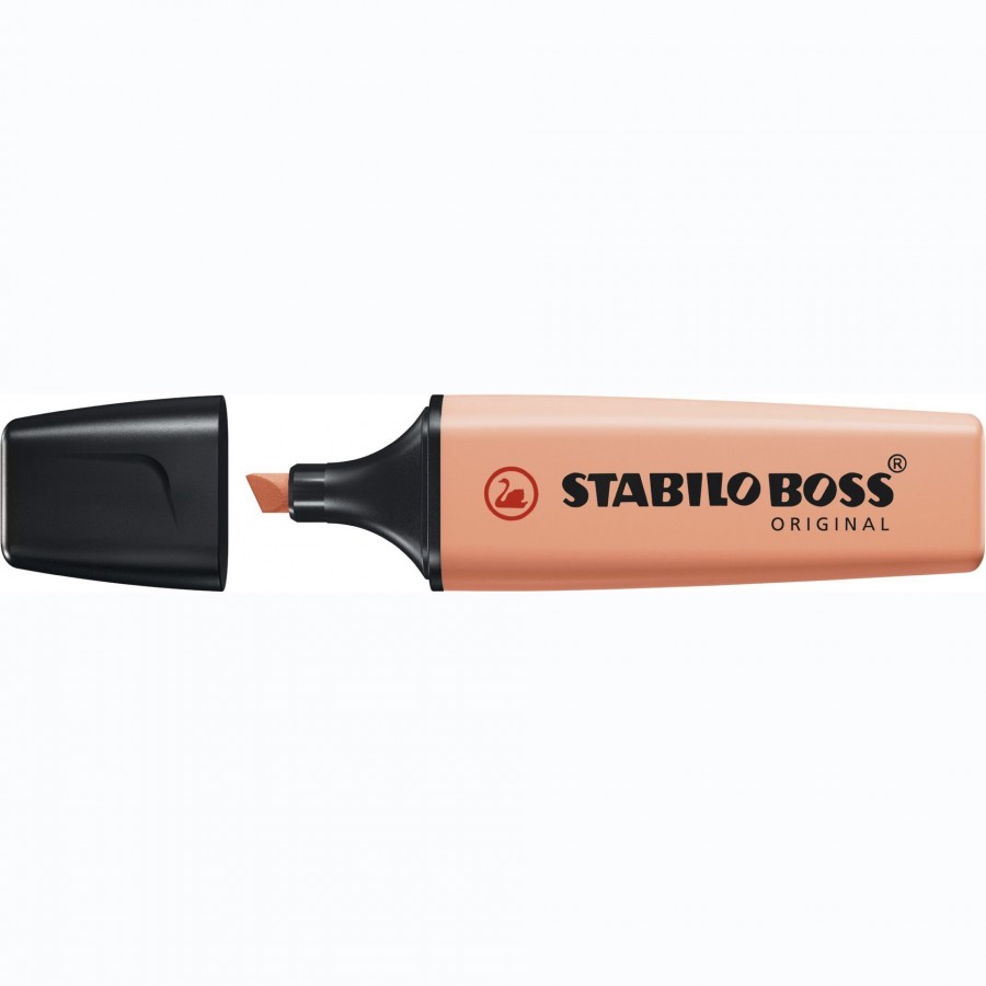 STABILO BOSS PASTEL HIGHLIGHTER - 70/126 (CREAMY PEACH) !!