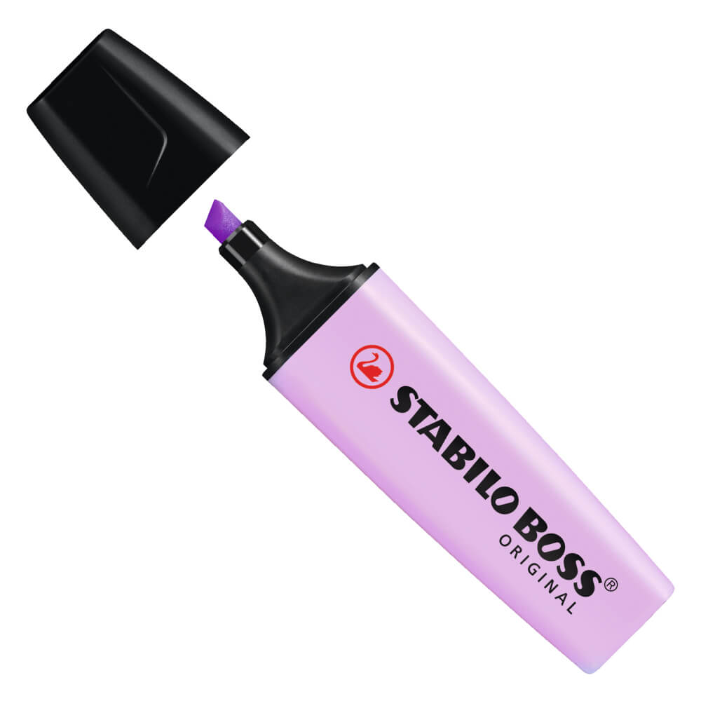 STABILO BOSS PASTEL HIGHLIGHTER - 70/155 (LILAC HACE) !!