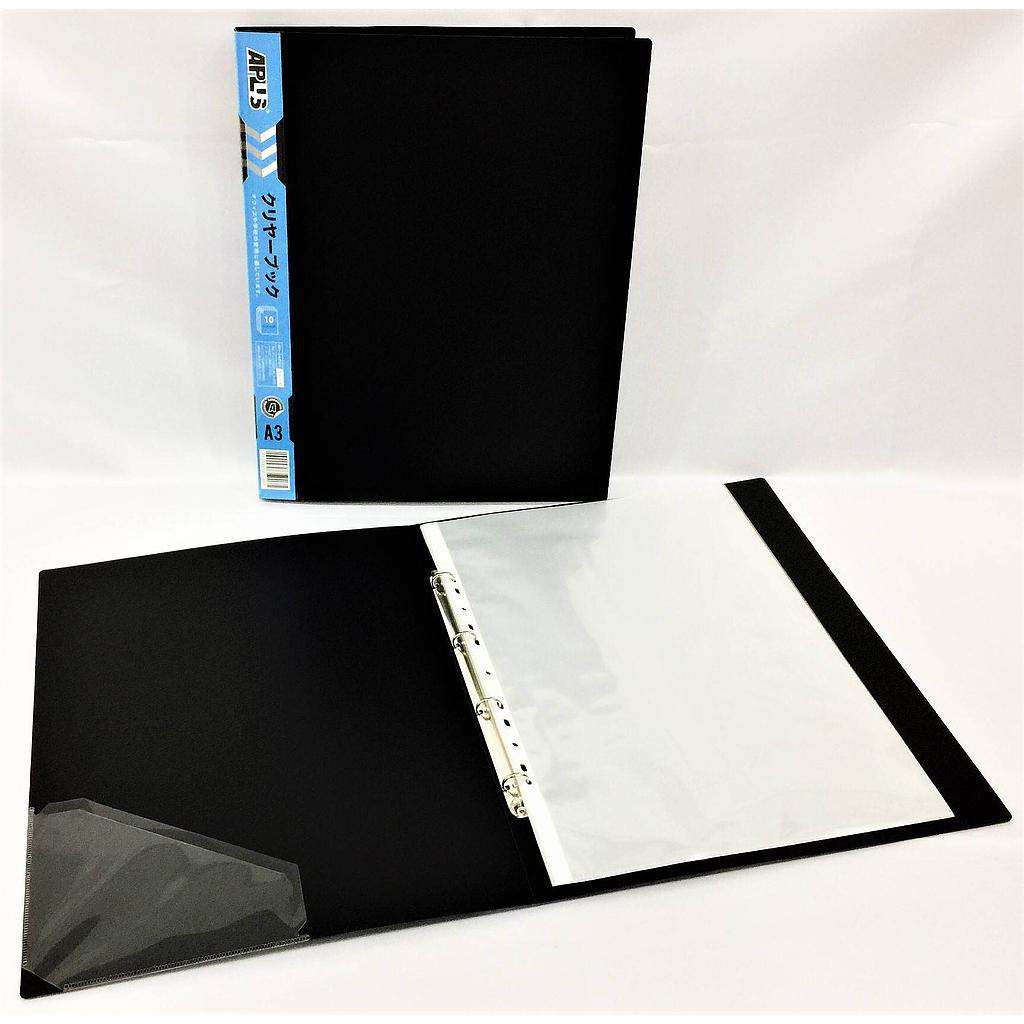 APLUS RCH3010 A3 REFILLABLE CLEAR HOLDER 10'S 