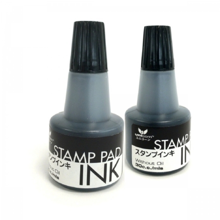 UNICORN 30C.C. STAMP PAD INK - BLACK