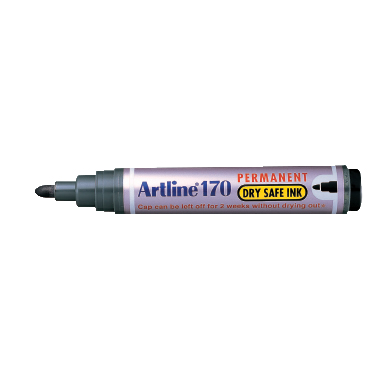 ARTLINE 170 3.0mm MARKER PEN - BLACK !!