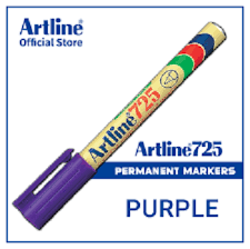 ARTLINE 725 0.4mm MARKER PEN - PURPLE !!