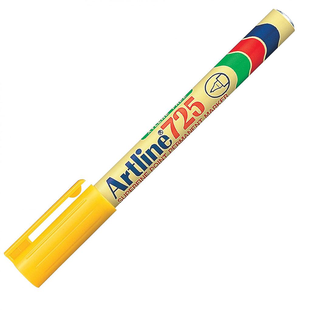 ARTLINE 725 0.4mm MARKER PEN - YELLOW !!