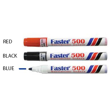 FASTER 500 MARKER PEN - BLACK