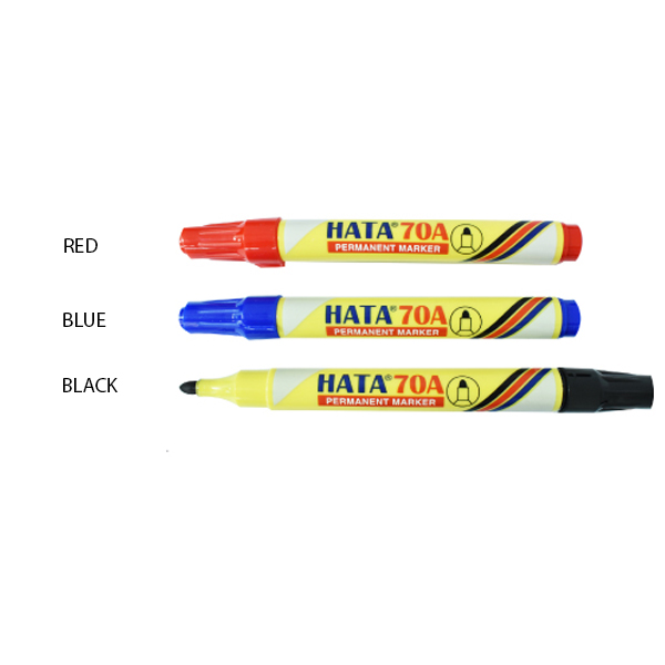HATA 70A PERMANENT MARKER PEN - BLACK