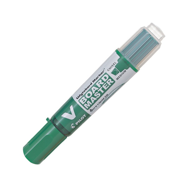 PILOT VBM-MC V BOARD MASTER MARKER (MED CHISEL) - GREEN !! = "WHILE STOCK LAST"