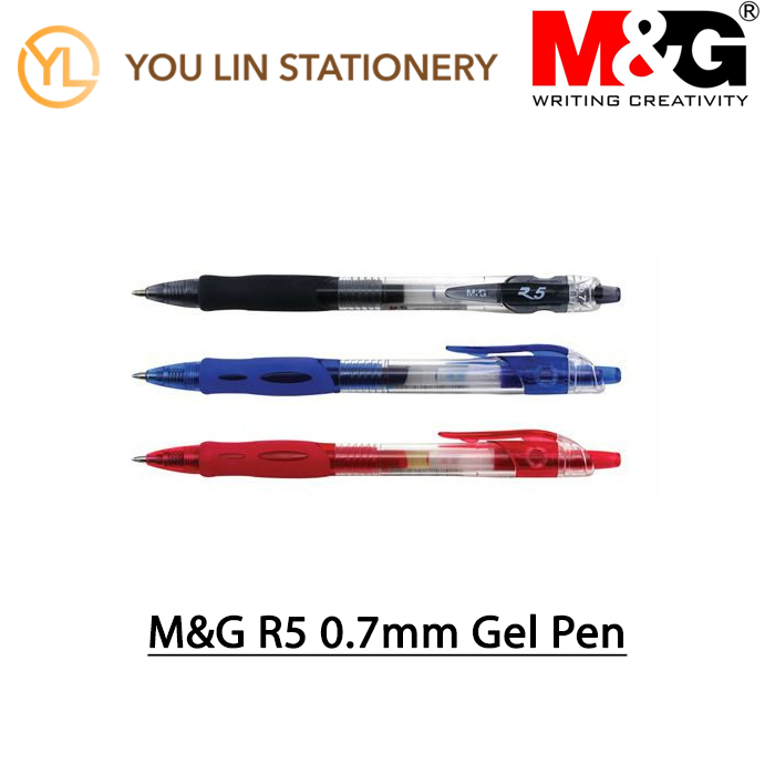 M&amp;G R5 0.7MM GEL PEN (AGP12371) - BLUE 