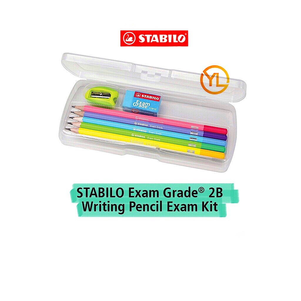 STABILO 288GPC5SP EXAM KIT 5'S 288G + 1191G + 4521 + RULER !!