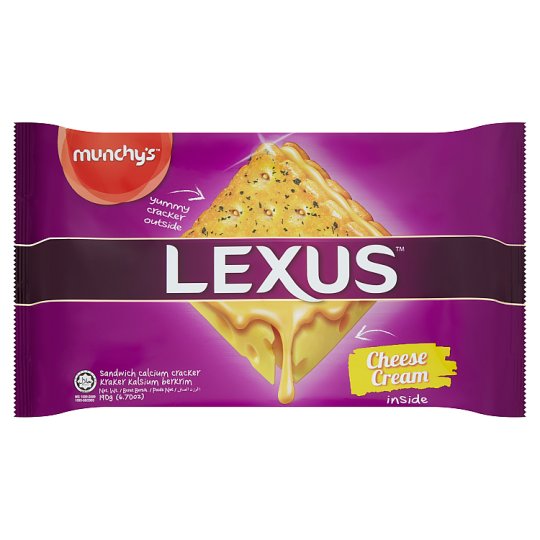 LEXUS 190G BISCUITS - CHEESE