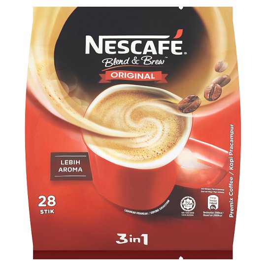 NESCAFE 3 IN 1 BLEND &amp; BREW ORIGINAL 25'S X 18GM