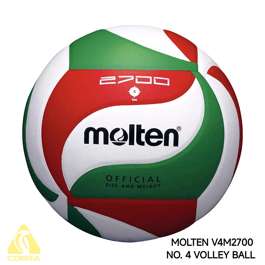 MOLTEN V4M2700 NO.4 VOLLEY BALL - SYN LEATHER ^