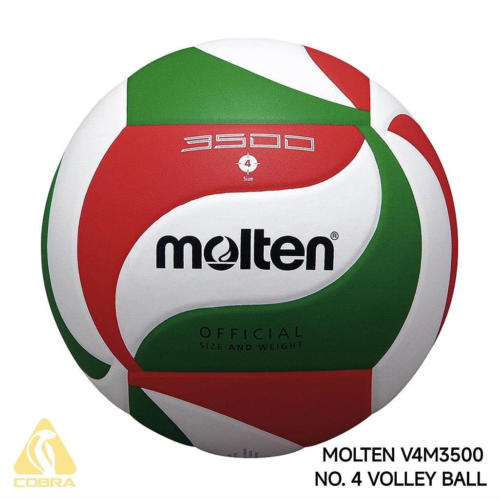MOLTEN V4M3500 NO.4 VOLLEY BALL - SYN LEATHER ^
