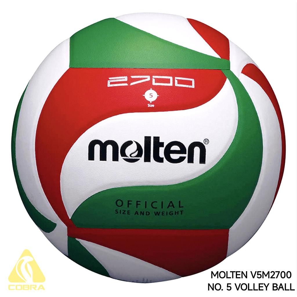 MOLTEN V5M2700 NO.5 VOLLEY BALL - SYN LEATHER ^
