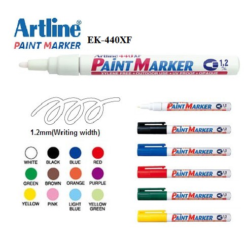 ARTLINE 440XF 1.2mm PAINT MARKER - PURPLE !!