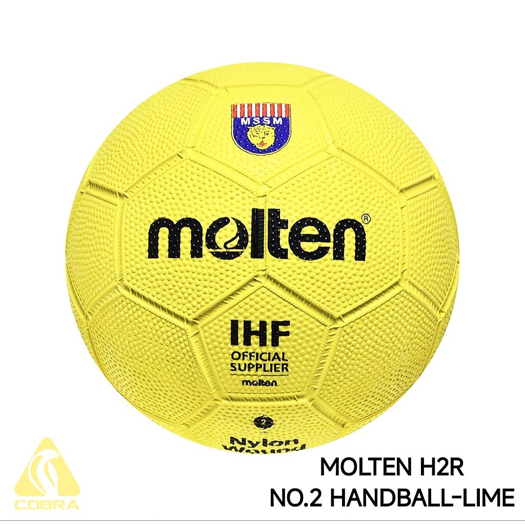 MOLTEN H2R NO.2 HANDBALL - LIME ^