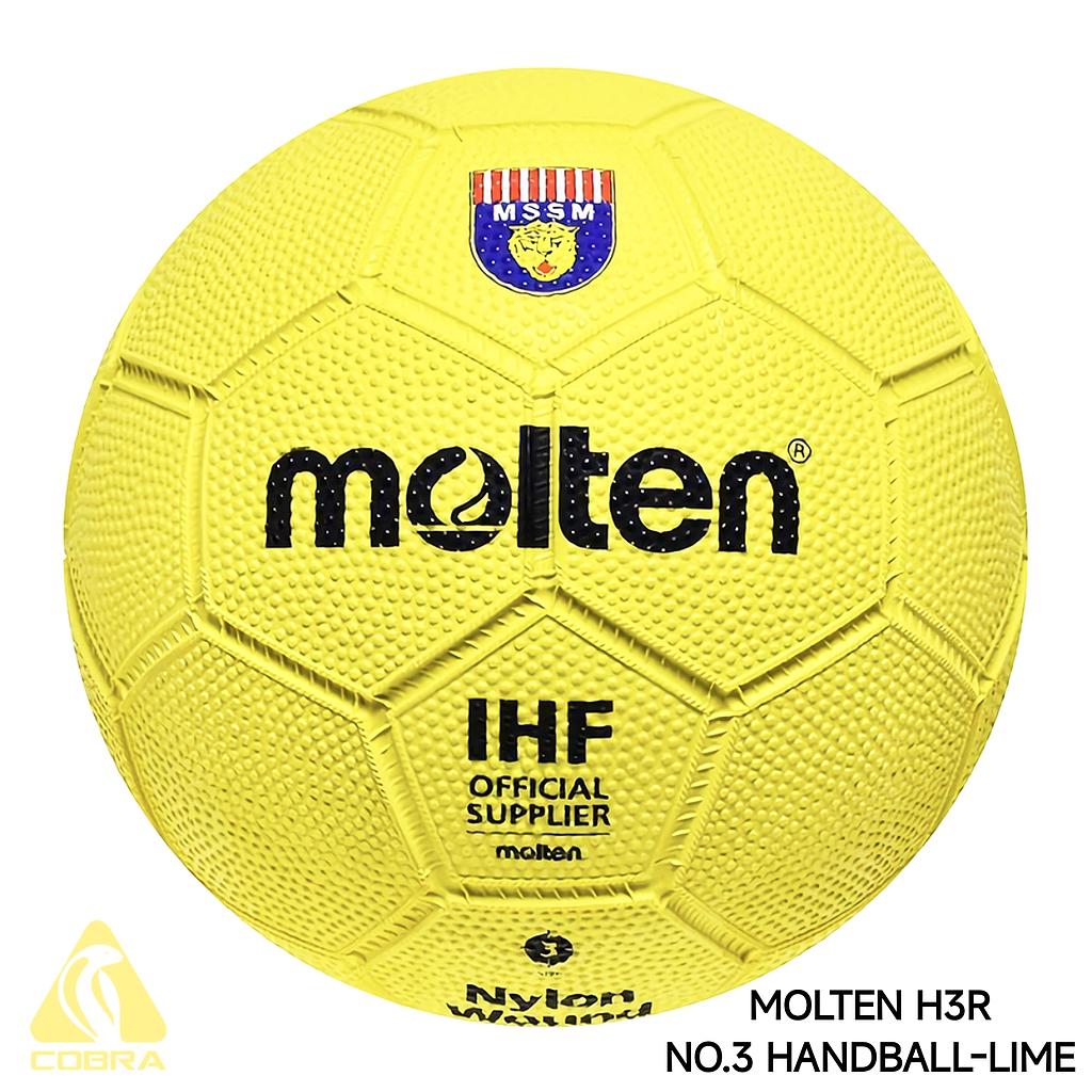 MOLTEN H3R NO.3 HANDBALL - LIME ^