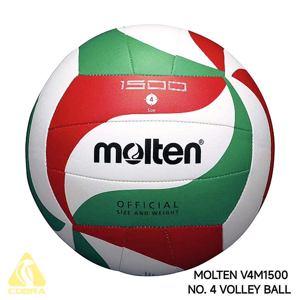 MOLTEN V4M1500 NO.4 VOLLEY BALL - SYN LEATHER ^