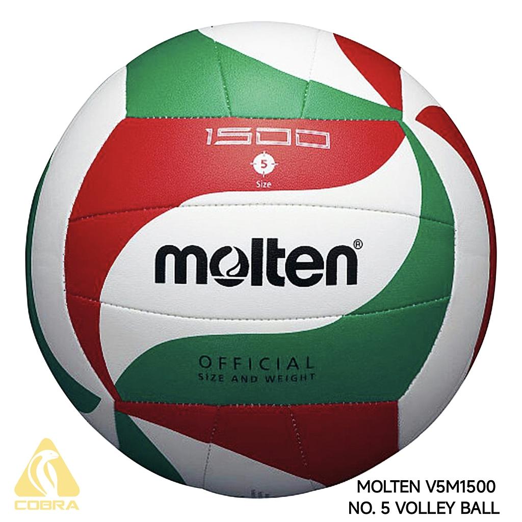 MOLTEN V5M1500 NO.5 VOLLEY BALL - SYN LEATHER ^