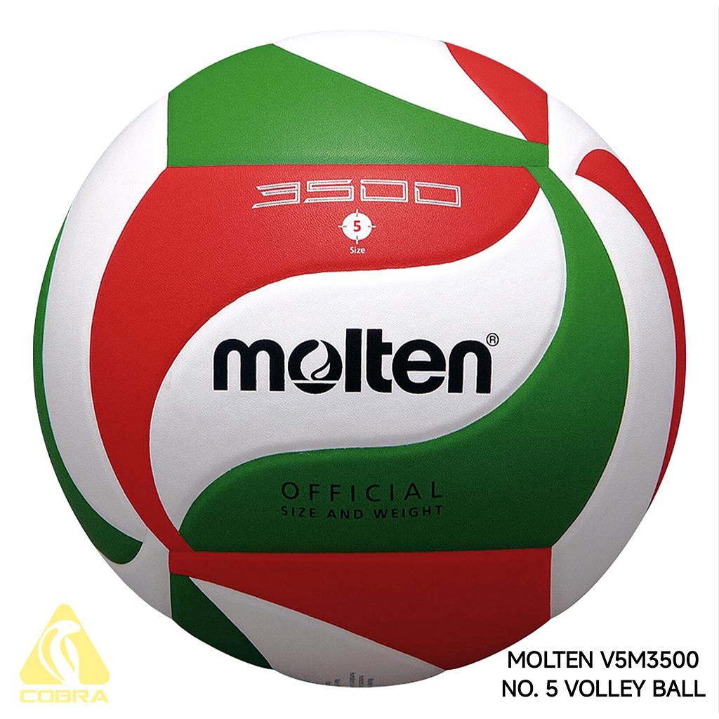 MOLTEN V5M3500 NO.5 VOLLEY BALL - PU LEATHER ^