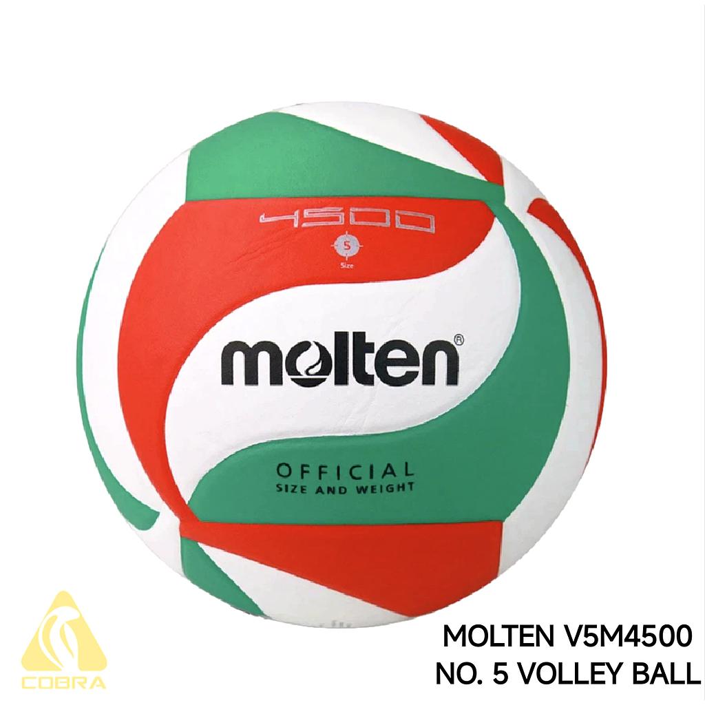 MOLTEN V5M4500 NO.5 VOLLEY BALL - PU LEATHER ^