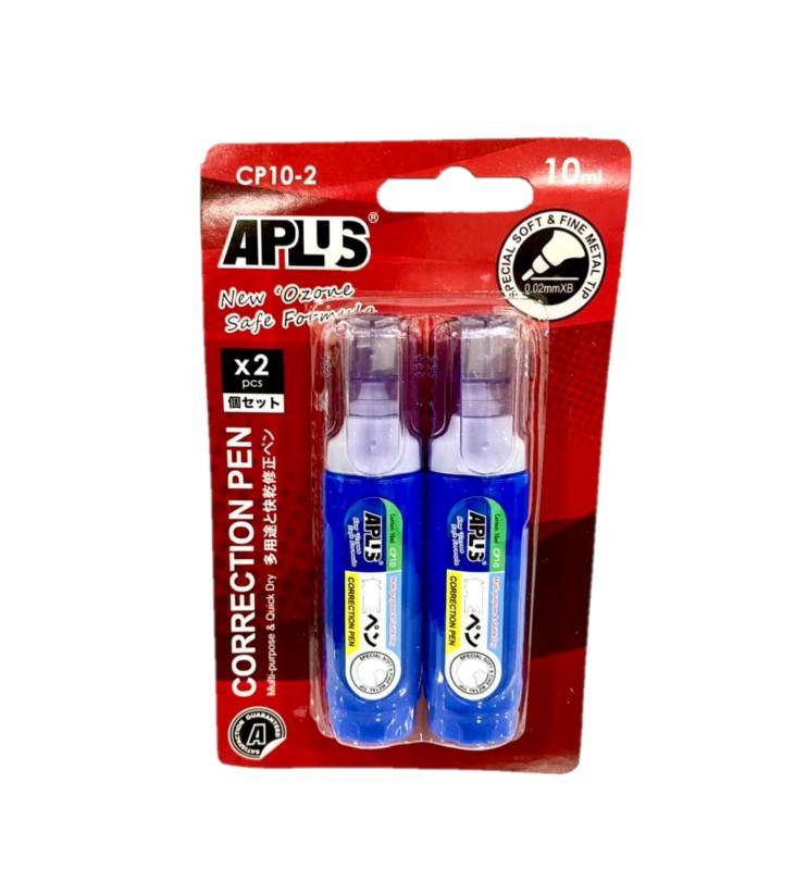 APLUS CP10-02 10ML CORRECTION PEN 1 X 2PCS