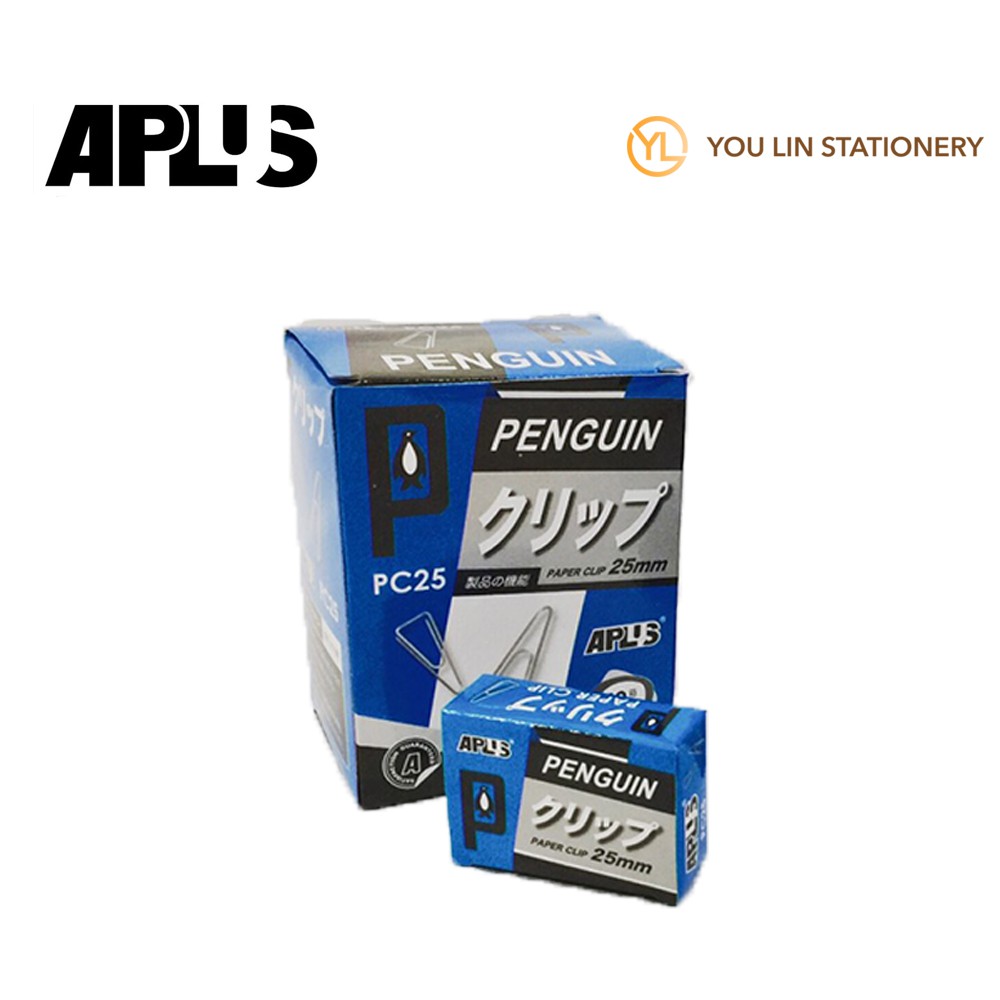 APLUS PC25 PENGUIN PAPER CLIP 25MM