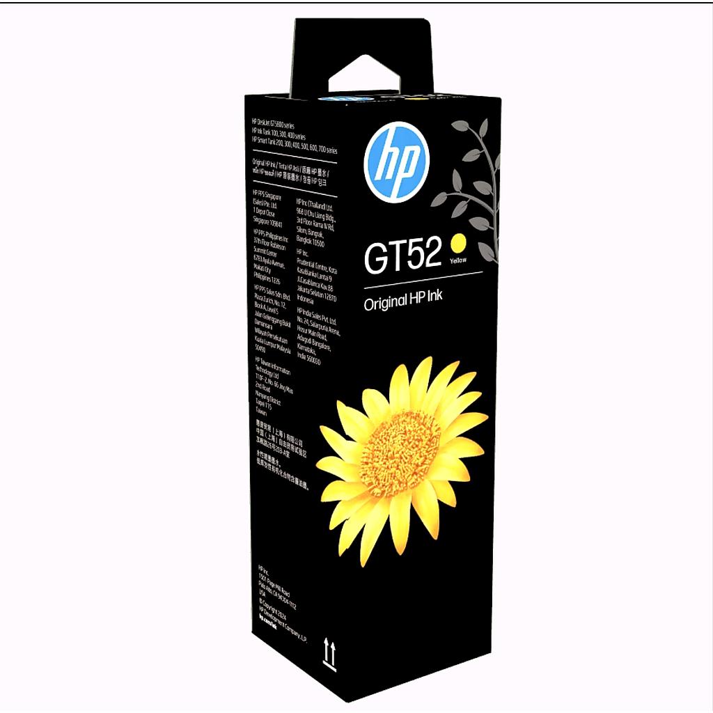 HP M0H56AA YELLOW INK BOTTLE (GT52) #