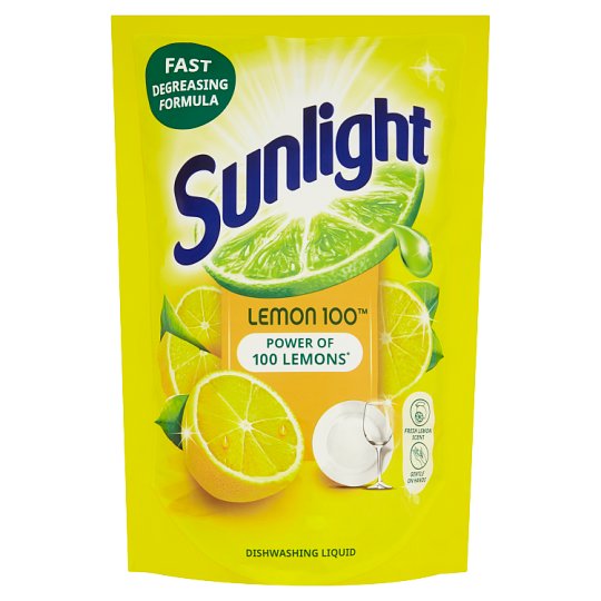 SUNLIGHT 700ML DISH WASH LIQUID (REFILL) LEMON