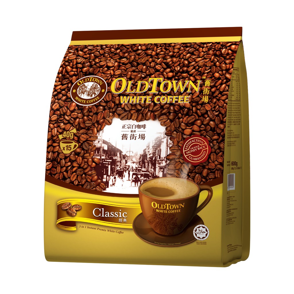 OLDTOWN WHITE COFFEE 3 IN 1 (CLASSIC) - 38G X 15'S