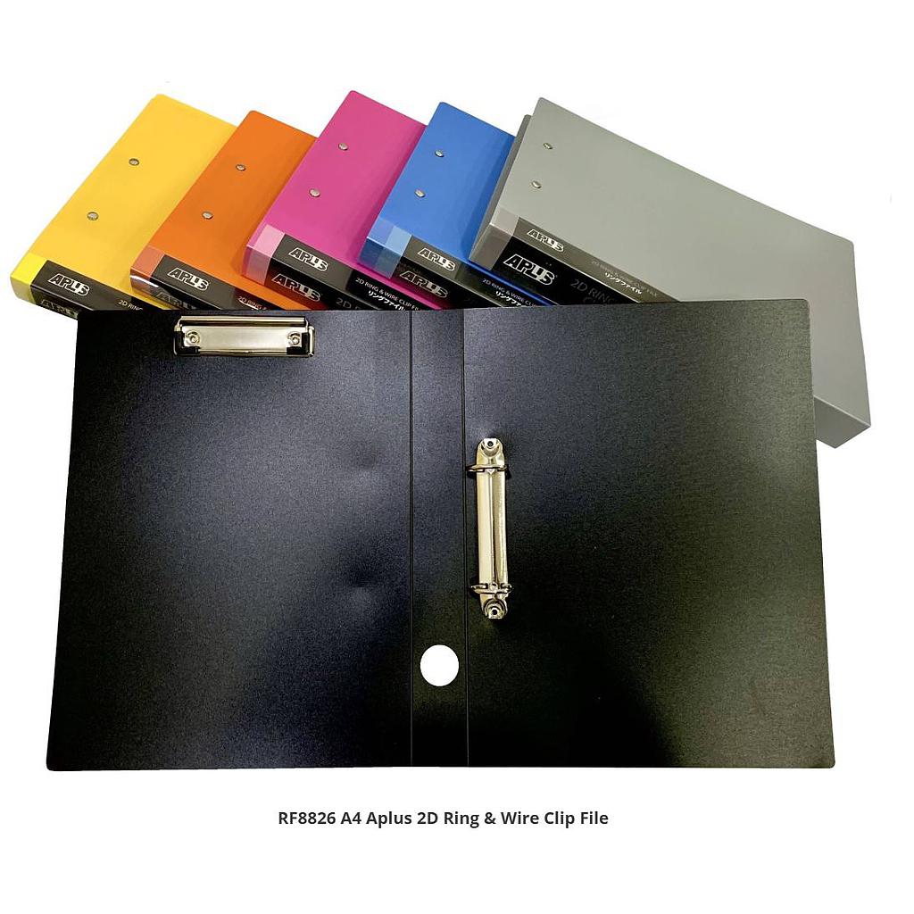 APLUS RF8826 2D RING &amp; WIRE CLIP FILE
