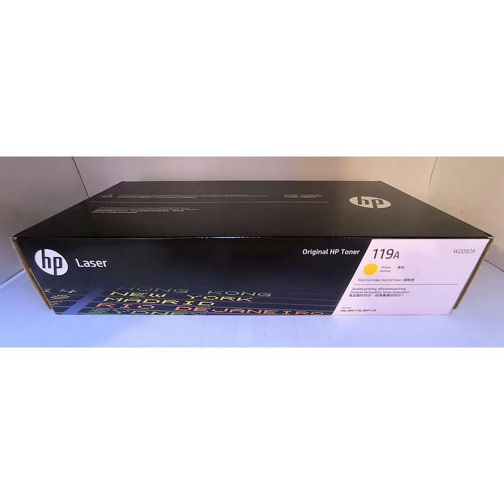 HP W2092A YELLOW TONER CARTRIDGE (119A) 