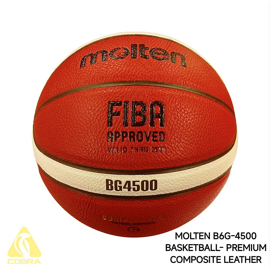 MOLTEN B6G-4500 BASKETBALL - PREMIUM COMPOSITE LEATHER ^