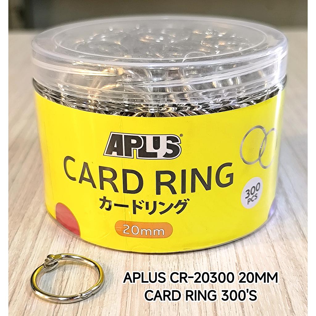 APLUS CR-20300 20MM CARD RING 300'S