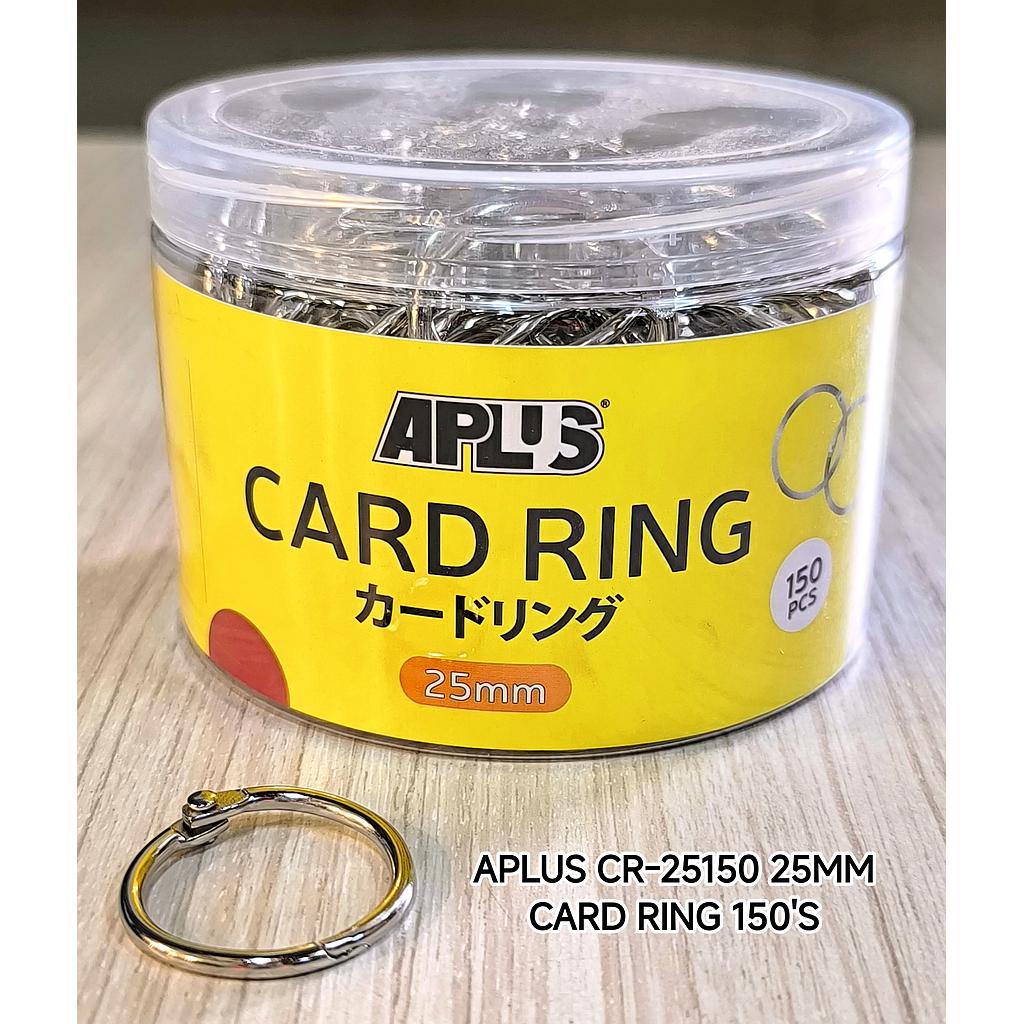 APLUS CR-25150 25MM CARD RING 150'S