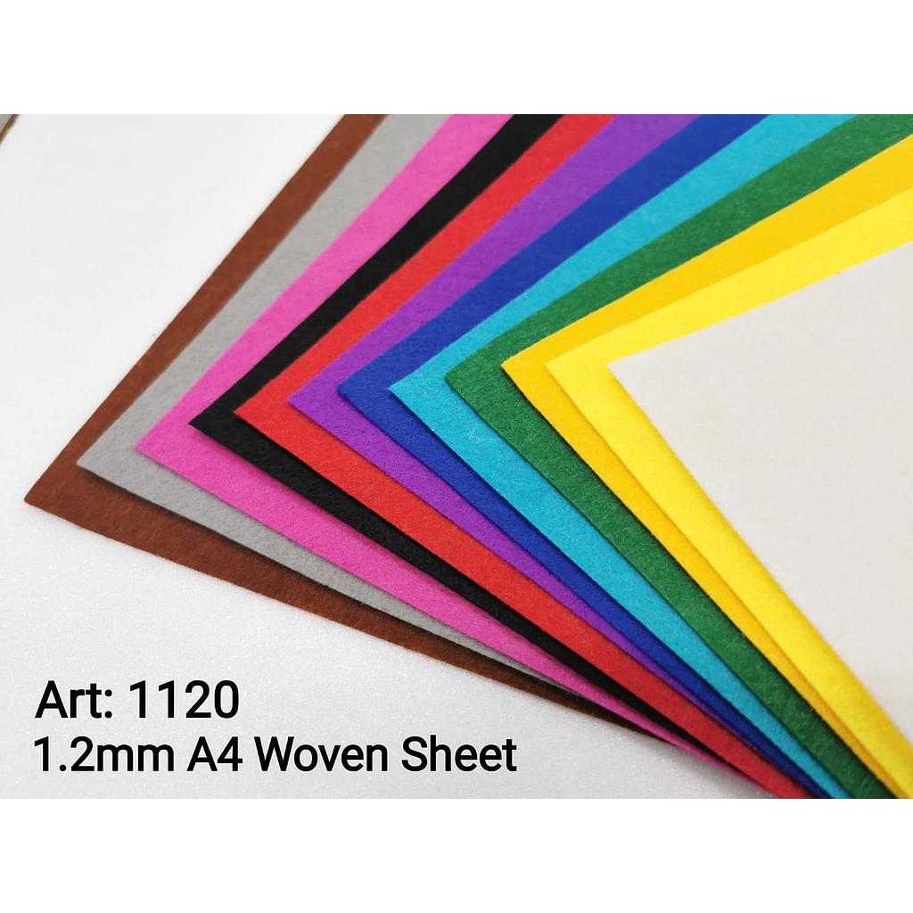 CACTUS 1120 A4 1.2MM WOVEN SHEET 