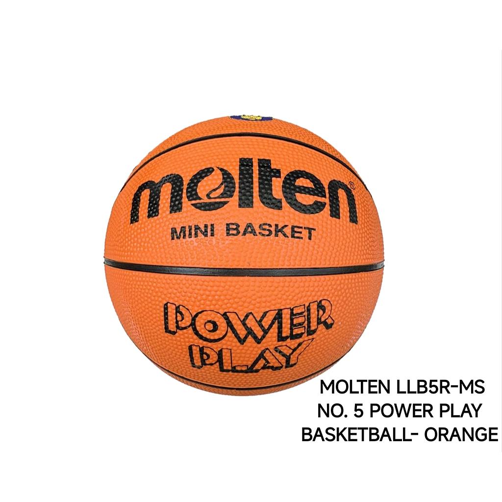 MOLTEN LLB5R-MS NO.5 POWER PLAY BASKETBALL - ORANGE