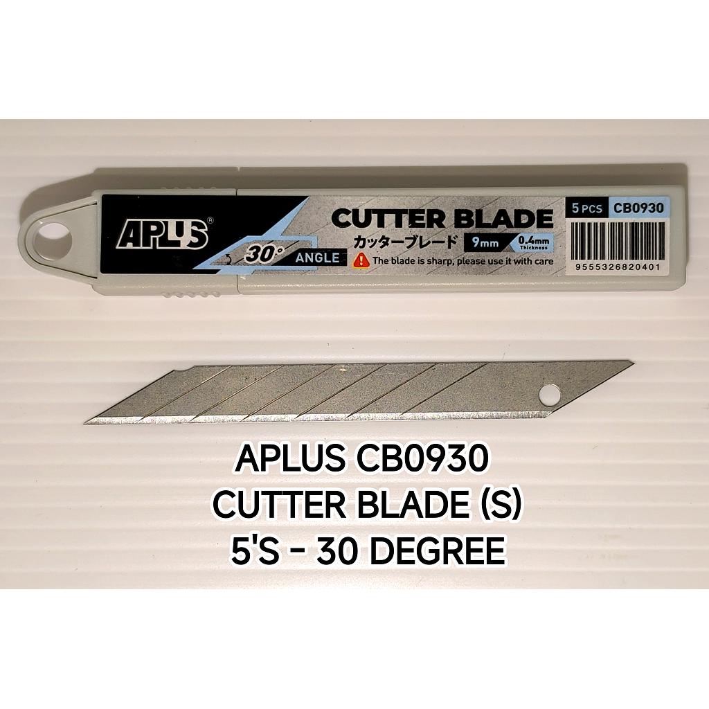 APLUS CB0930 CUTTER BLADE (S) 5'S - 30 DEGREE