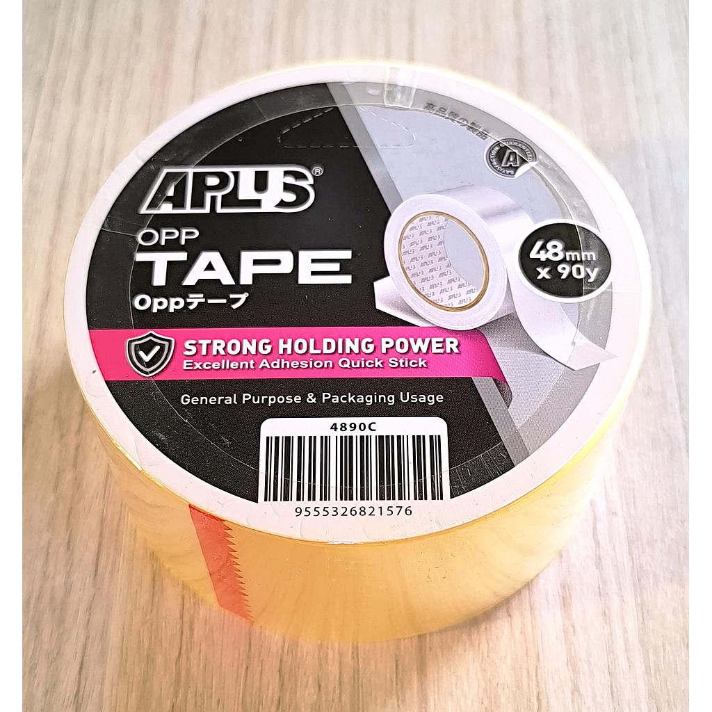 APLUS OPP TAPE CLEAR - 48MM X 90Y