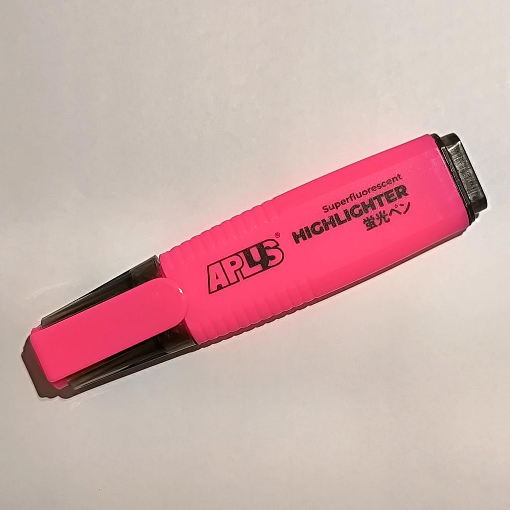 APLUS AH601 HIGHLIGHTER - PINK
